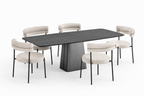 Emilia Stone Dining Table - 1800