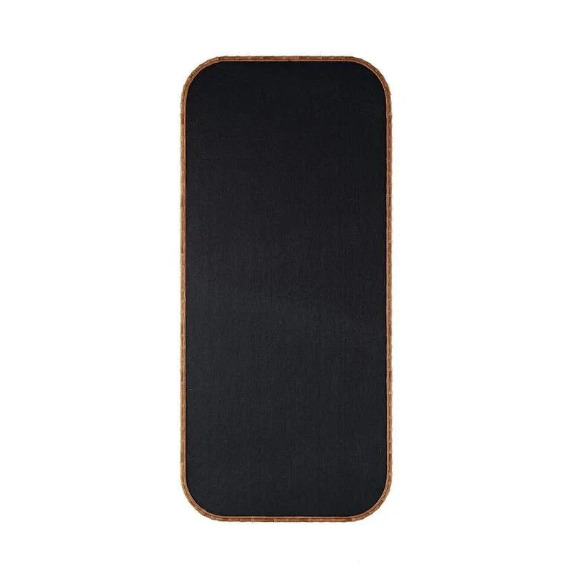 Expedition Leather Floor Mirror - Cuba Brown