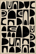 Fragmented Canvas Hand Painted Wall Art