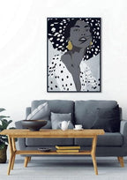 Framed Canvas Art - Maria