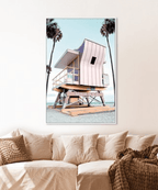 Framed Canvas Art - Miami Beach