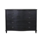 French Commode - Rustic Black