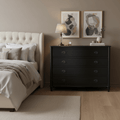 French Commode - Rustic Black