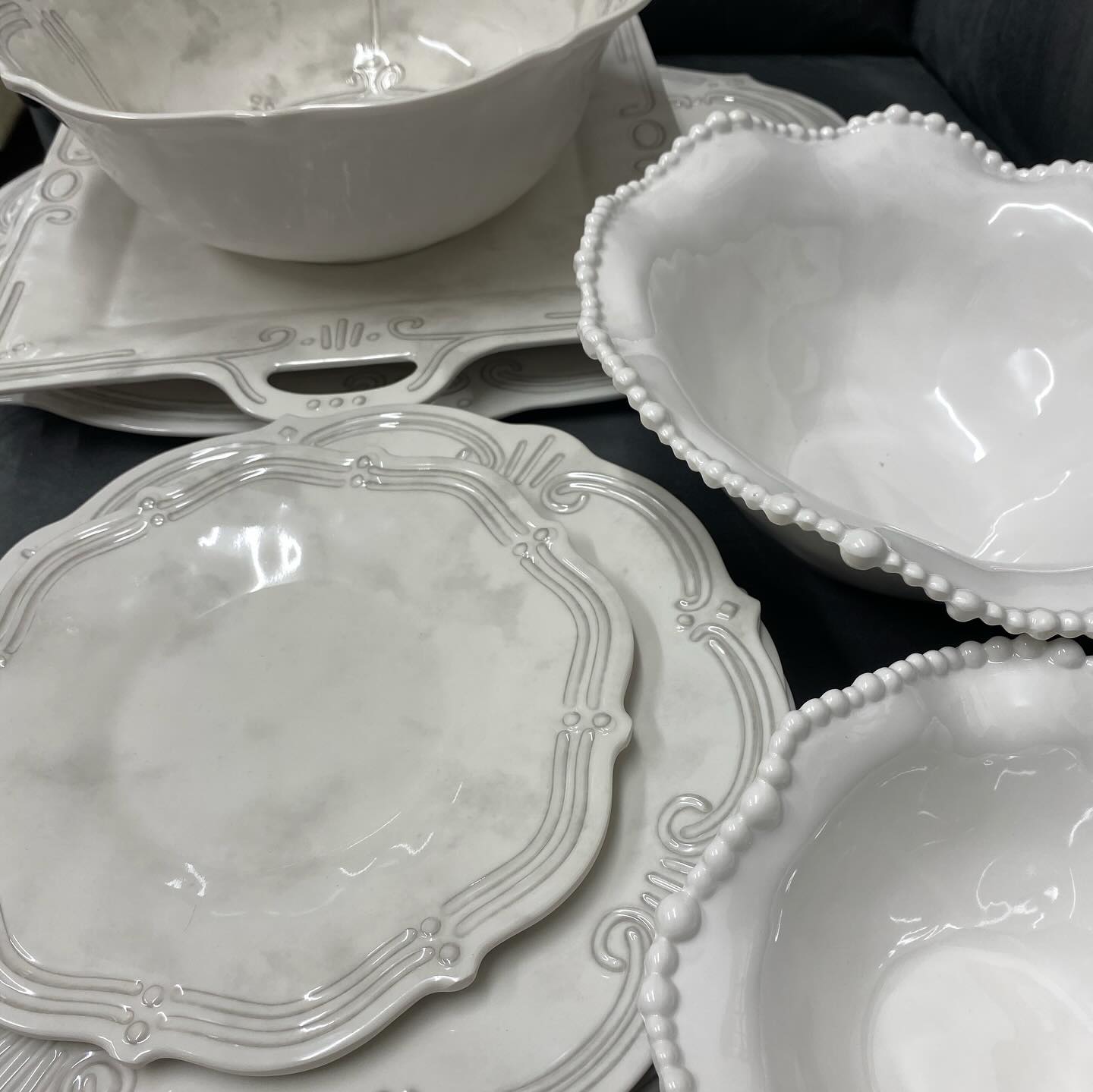 French Grey Bowl Set of 4