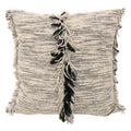Fringe Cushion  - Stone