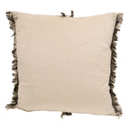 Fringe Cushion  - Stone