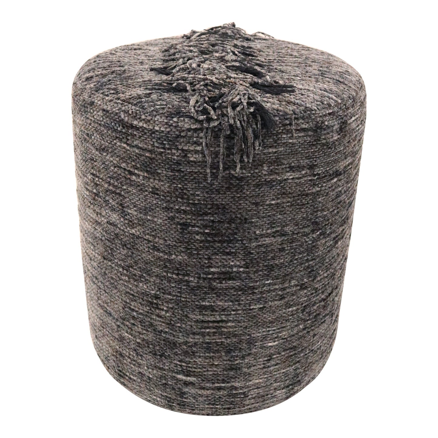 Fringe Stool - Grey