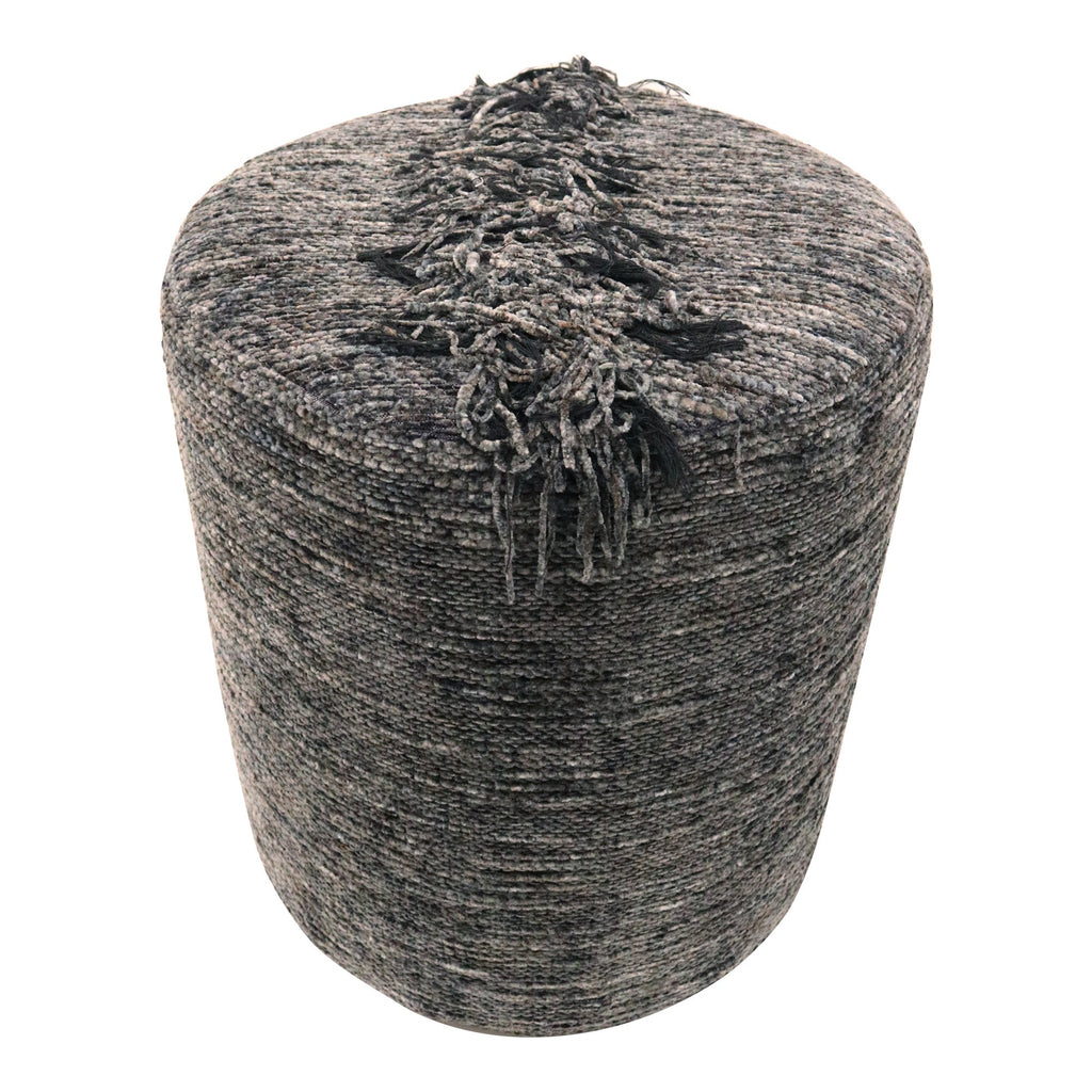 Fringe Stool - Grey