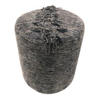 Fringe Stool - Grey