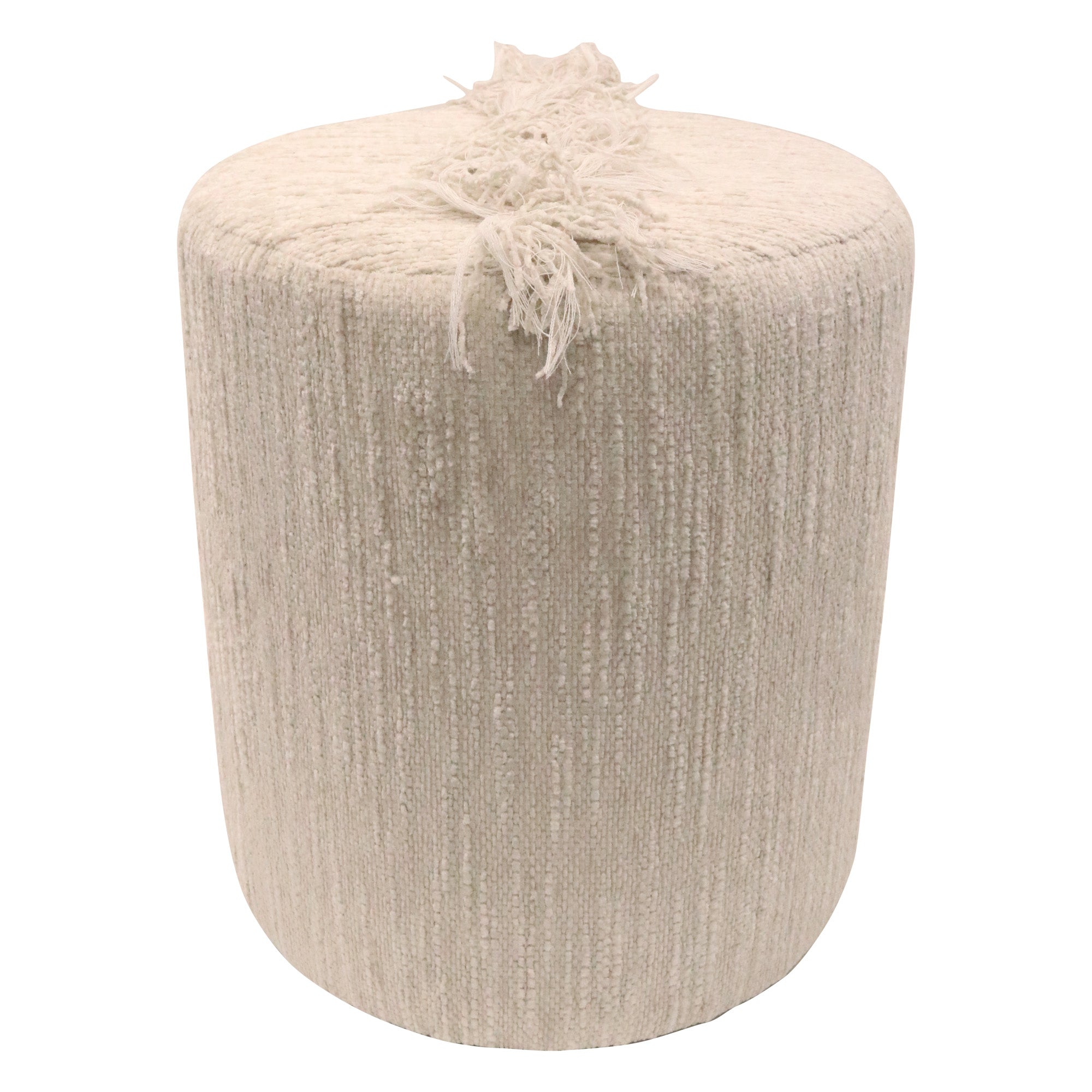 Fringe Stool - Sand