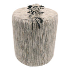 Fringe Stool - Stone