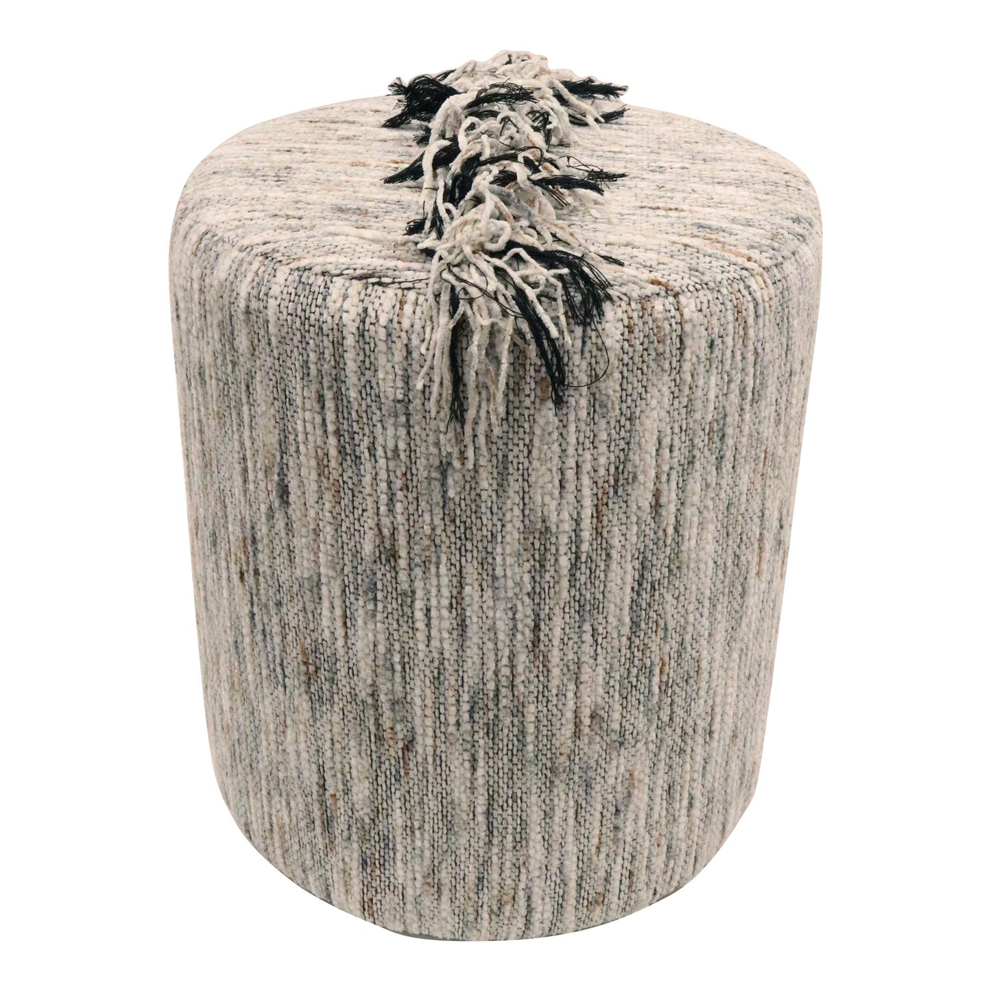 Fringe Stool - Stone