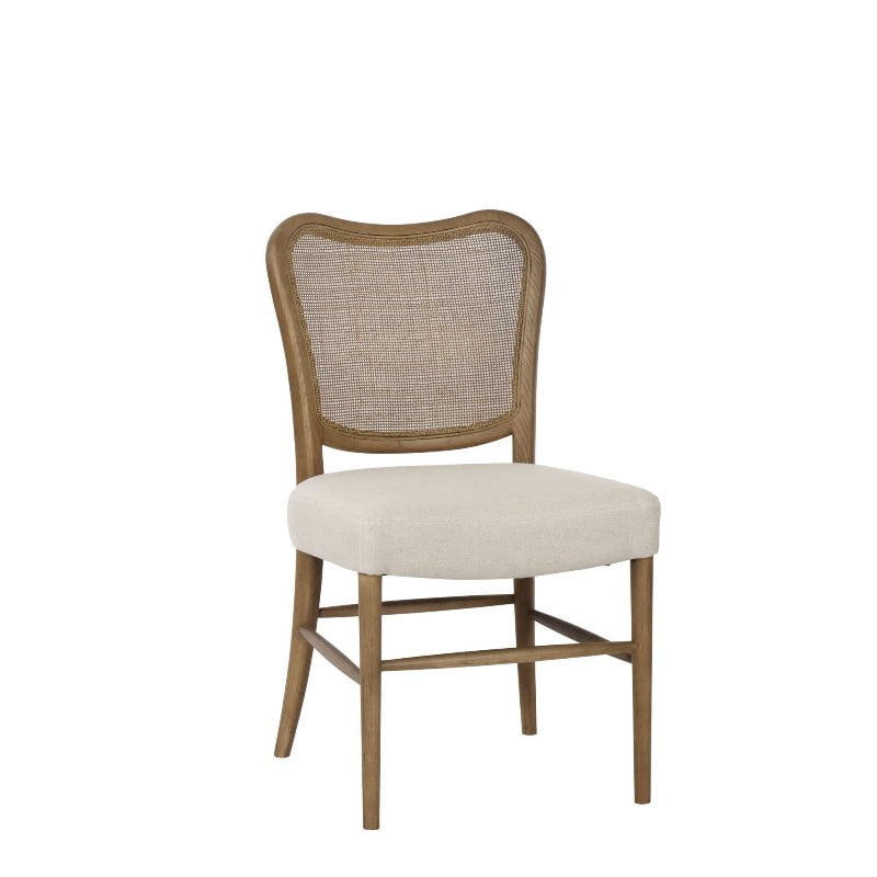 Giverny Dining Chair with Rattan Back