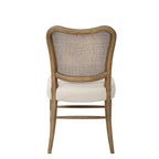 Giverny Dining Chair with Rattan Back