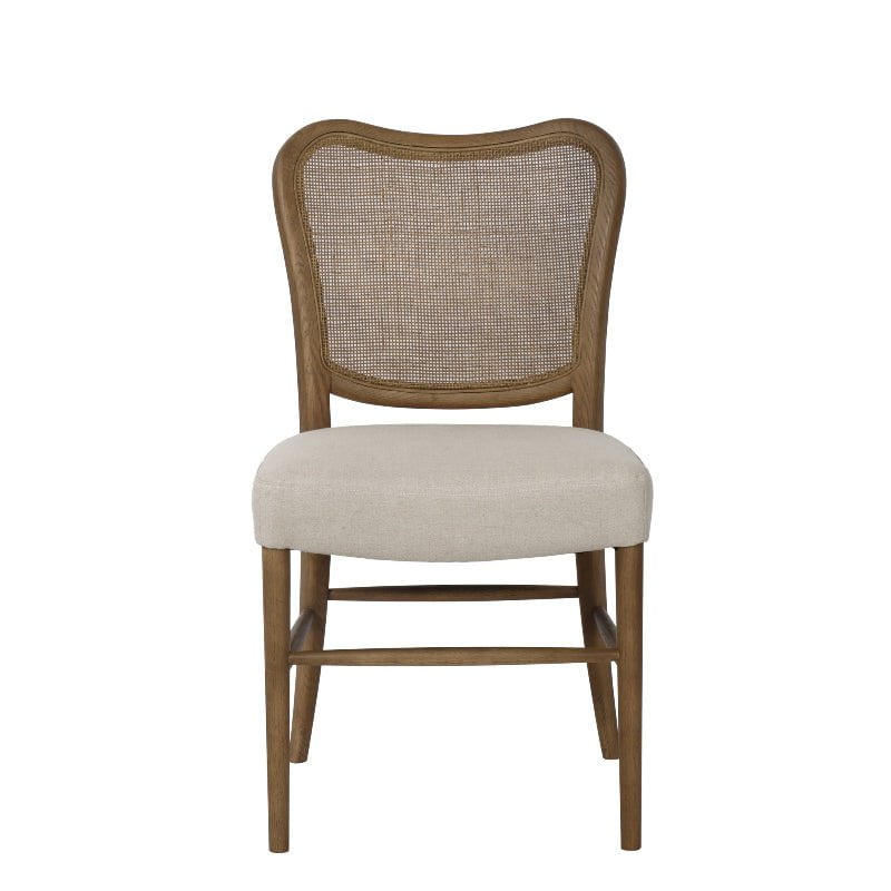 Giverny Dining Chair with Rattan Back