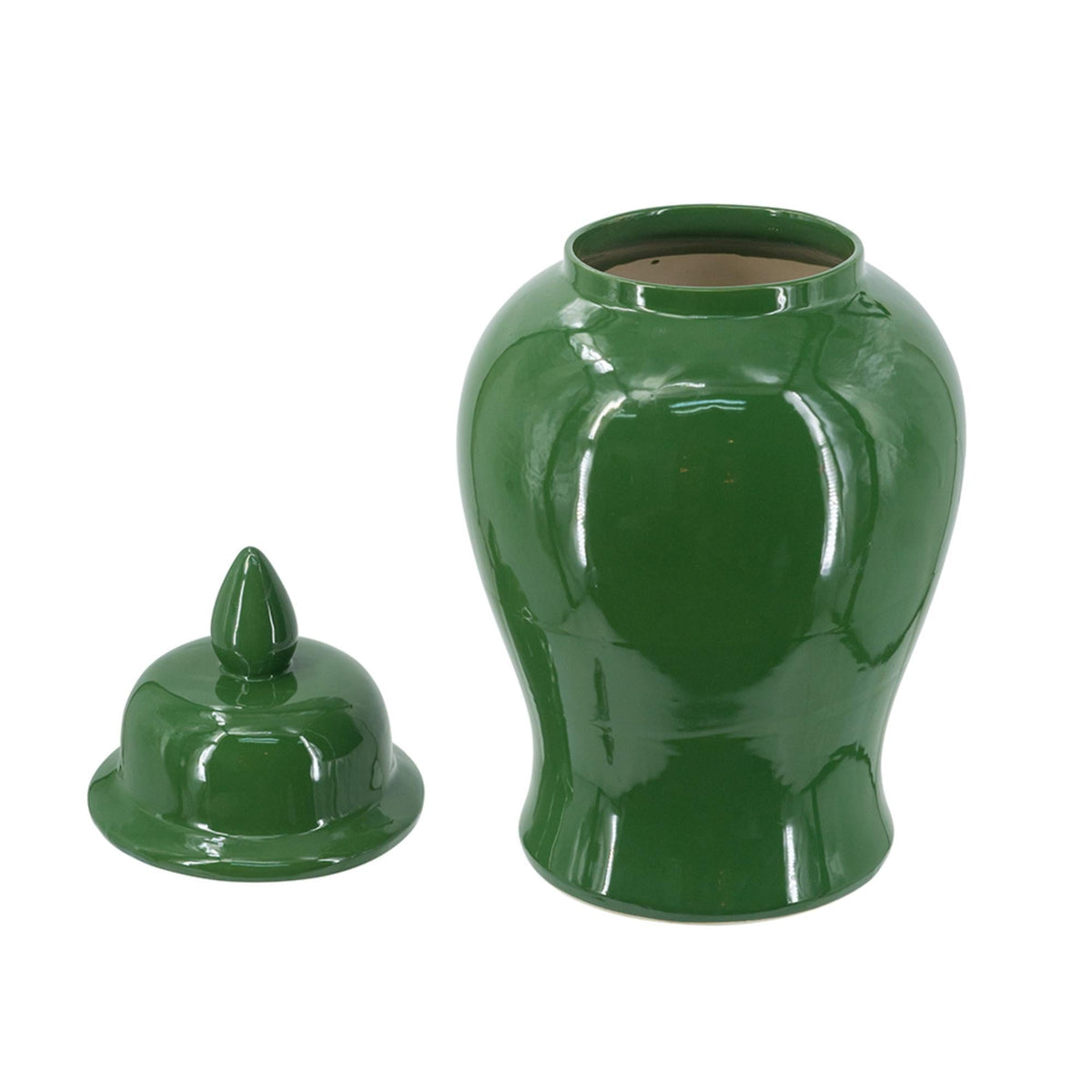 Green Ginger Jar - Large