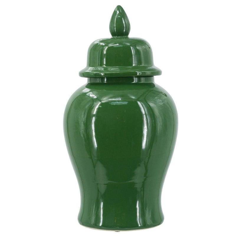 Green Ginger Jar - Medium