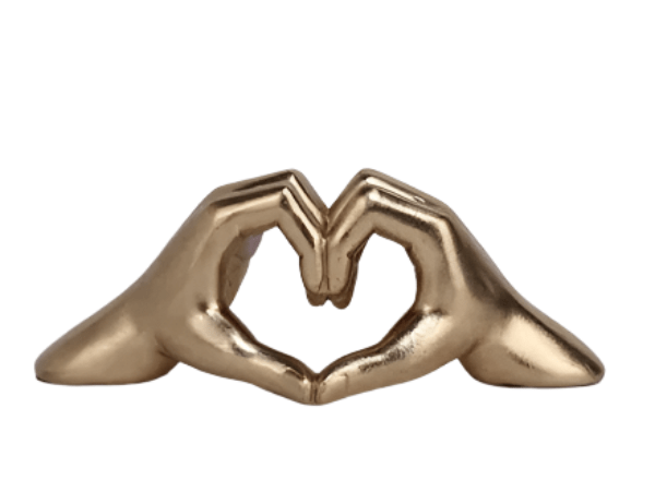 Heart Hands - Bronze