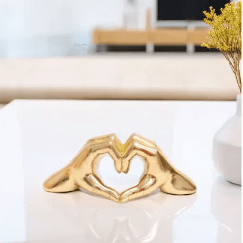 Heart Hands - Bronze
