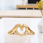 Heart Hands - Bronze