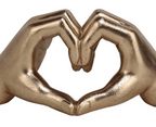 Heart Hands - Bronze