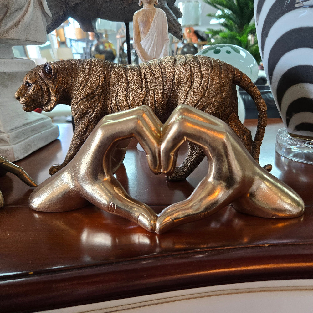 Heart Hands - Bronze