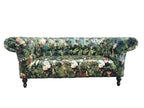 Hereford Chesterfield 2 Seat Sofa - Forest Green