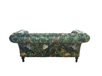 Hereford Chesterfield 2 Seat Sofa - Forest Green
