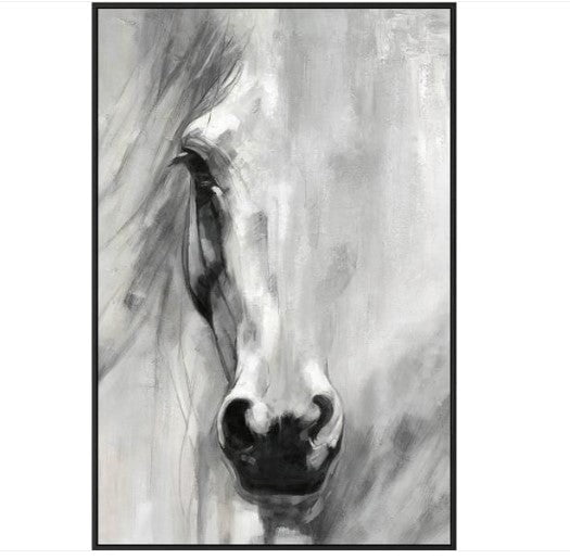 Horse Gaze Framed Wall Art