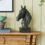 Horse Sculpture on base