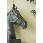 Horse Sculpture on base