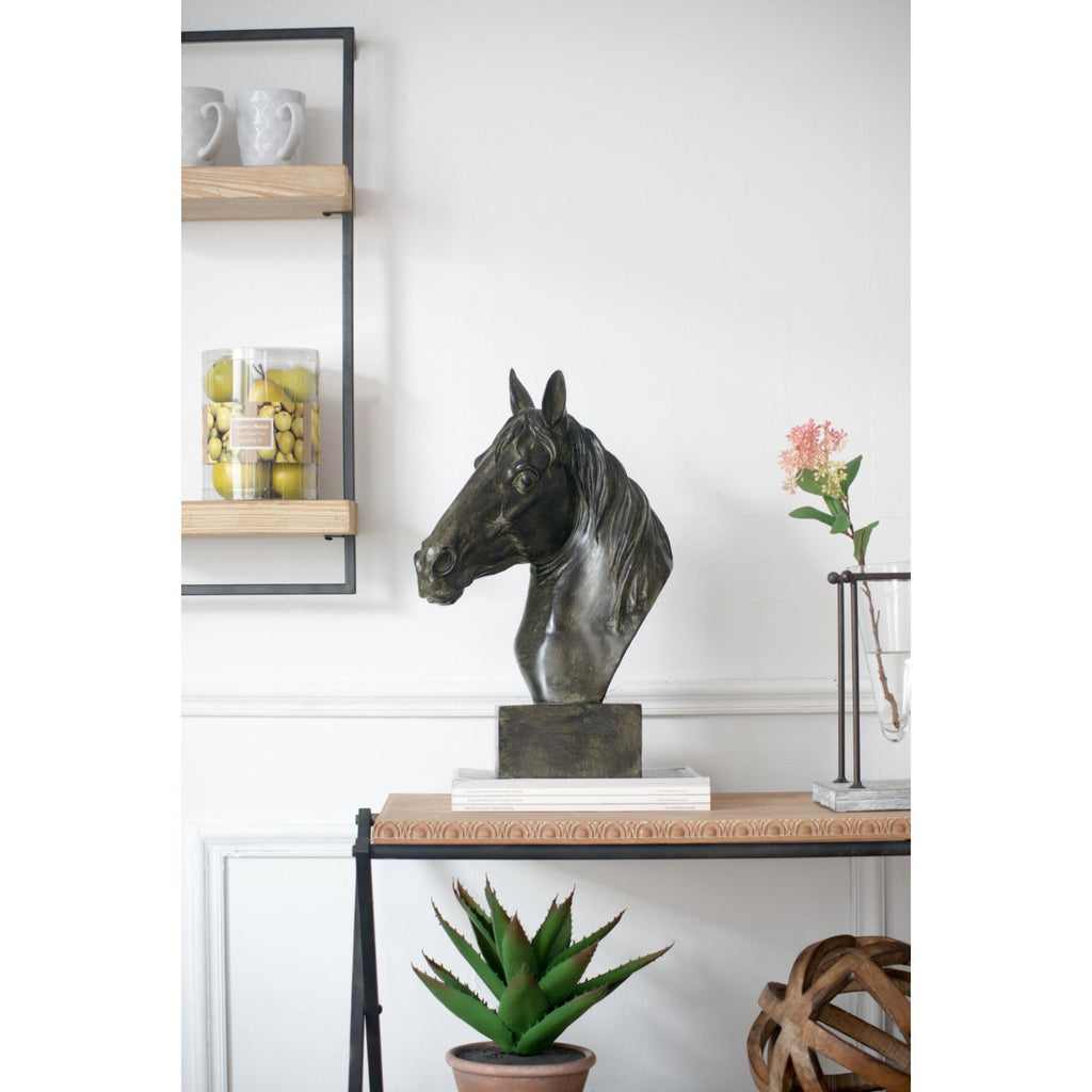 Horse Sculpture on base
