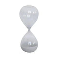 Hourglass Large - Clear / White