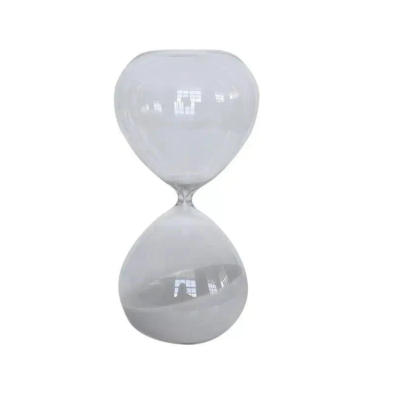 Hourglass Medium - Clear / White
