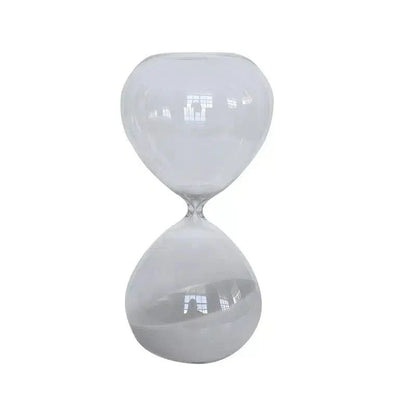 Hourglass Medium - Clear / White