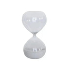 Hourglass Small - Clear / White