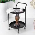 Hugo Round Bar Cart | Drinks Trolley