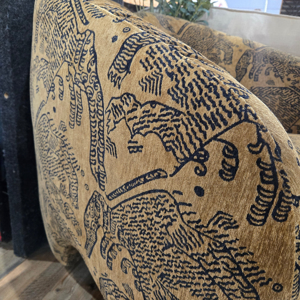 Huntress Armchair with Ottoman