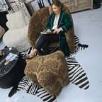 Huntress Armchair with Ottoman