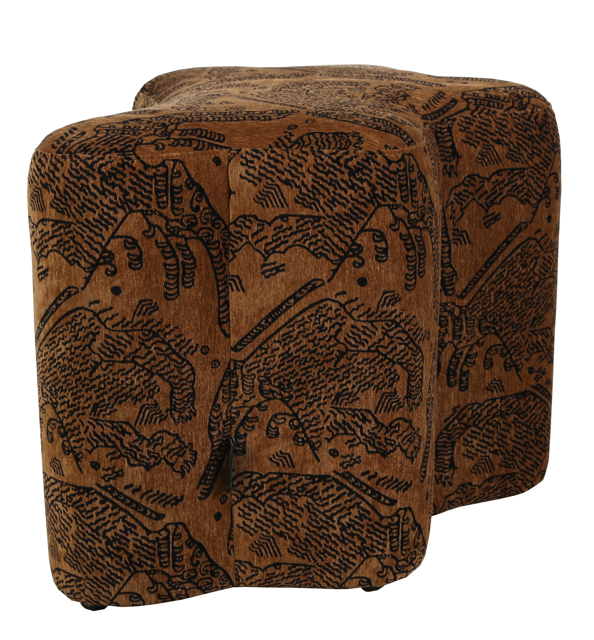 Huntress Armchair with Ottoman
