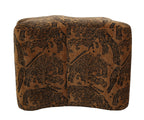 Huntress Armchair with Ottoman