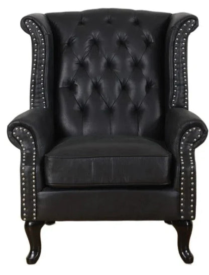 Huskins Chesterfield Large Wingback Armchair