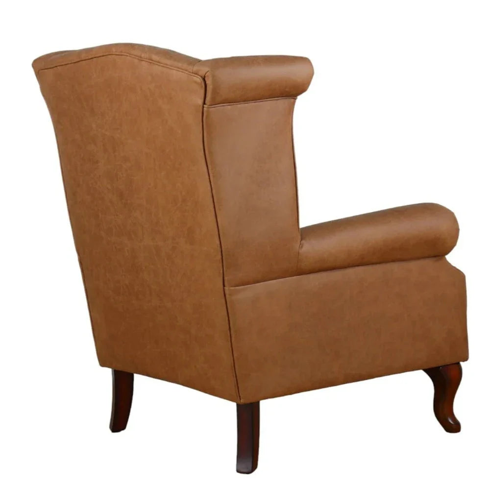 Huskins Chesterfield Large Wingback Armchair