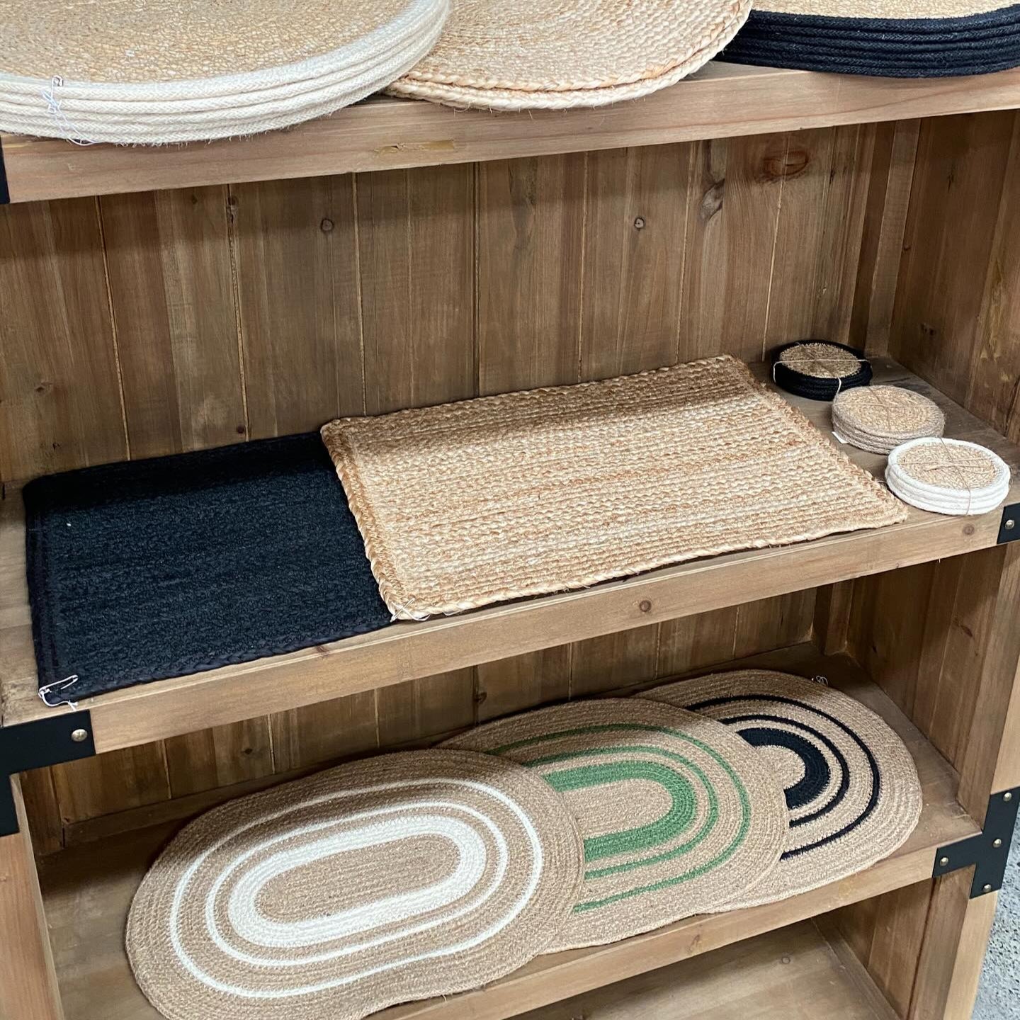 Jute Rectangle Placemat Set/2