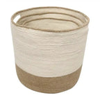 Jute Storage set/3 Basket Door Handle