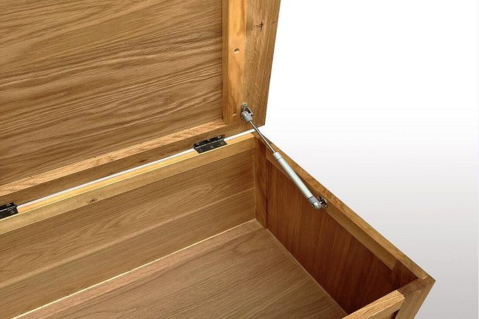 Kensington Oak Blanket Box