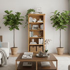 Kensington Oak Bookcase - 1800x600