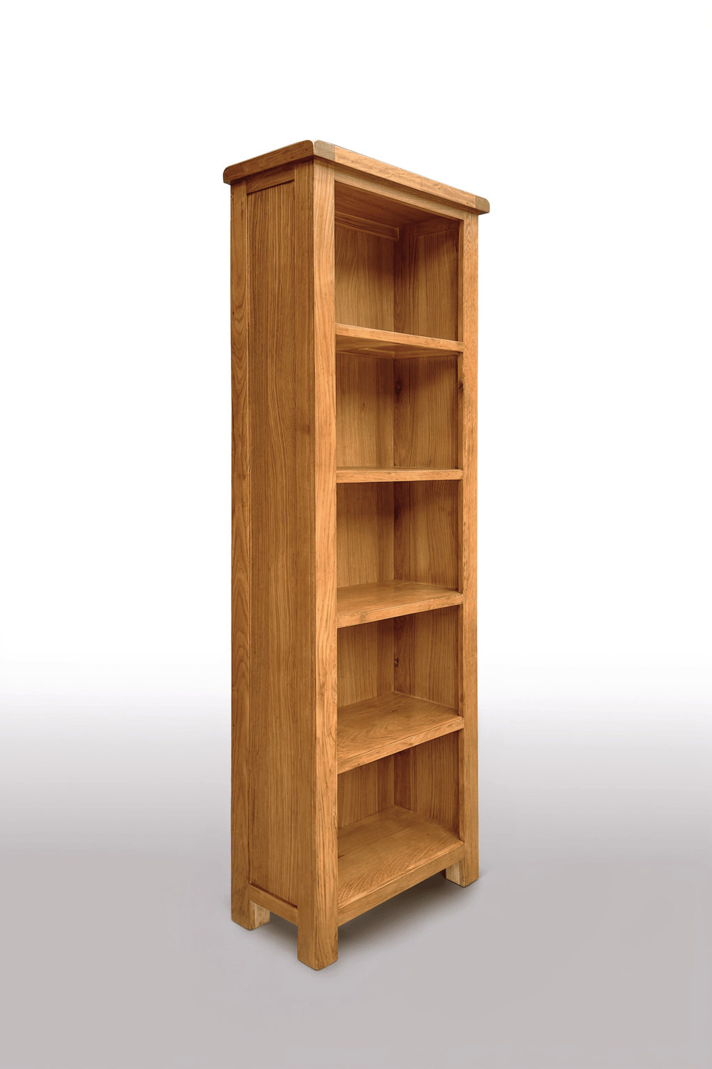 Kensington Oak Bookcase - 1800x600