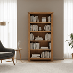 Kensington Oak Bookcase - 1800x900