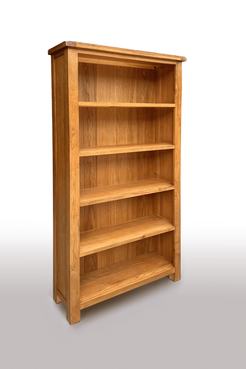 Kensington Oak Bookcase - 1800x900